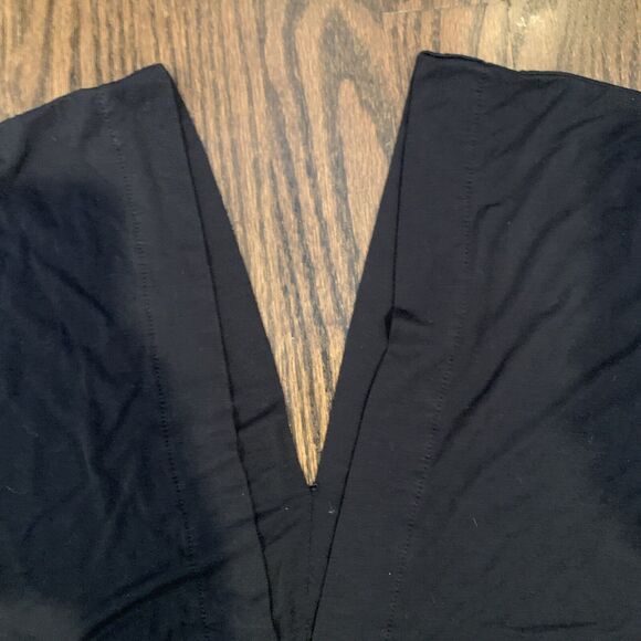 2 Cosabella Talco Double V Crop Top Womens XL Black pajama top loungewear - Picture 7 of 11